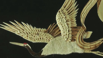 58秒丨秸杆变身艺术品,麦秸画非遗传承人带您一睹为快