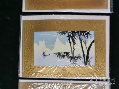 纯手工制作 麦秸画贺卡19