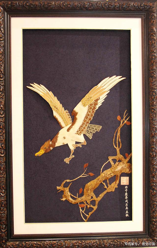 濮阳麦秆画作品入选中国好礼