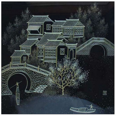 精美的中国传统麦秸画艺术(四)