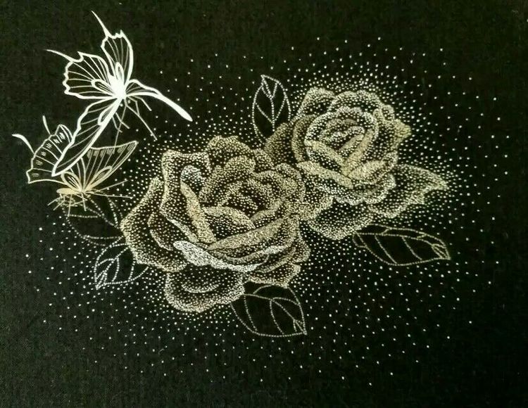 我的麦秸画礼品