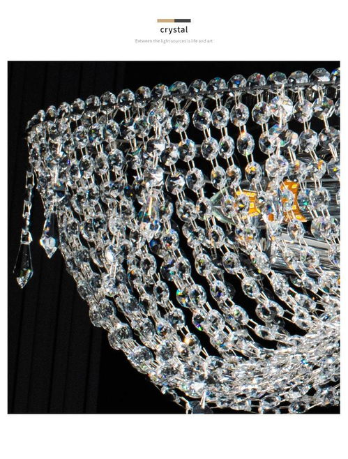 2022年最新款轻奢水晶吊灯厂热门网红产品