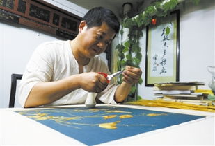 指尖上的艺术 变废为宝的麦秸画