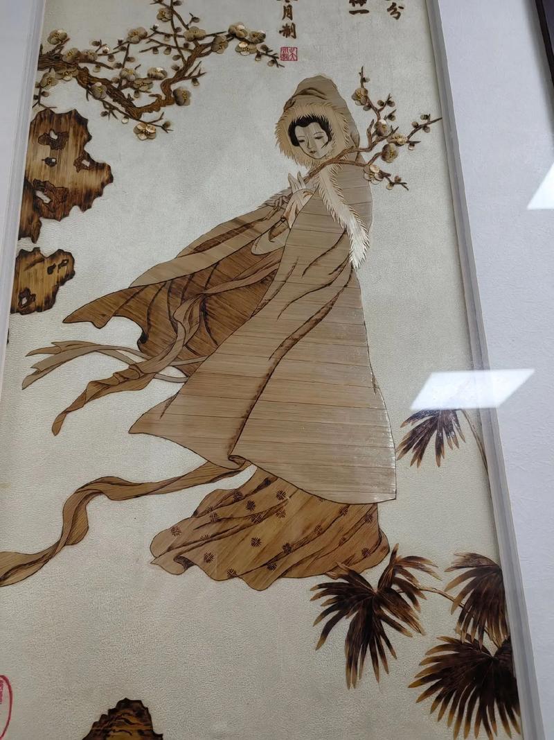 小海镇吴永龙麦秆画欣赏