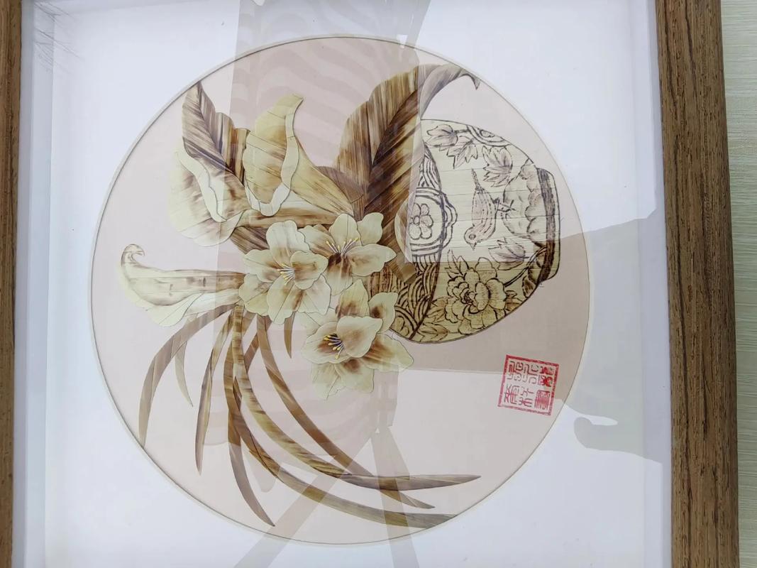 小海镇吴永龙麦秆画欣赏