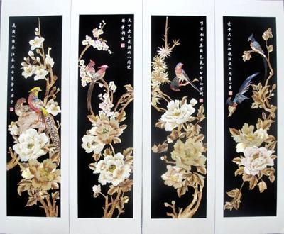 麦秸画 自然艺术的精妙制作过程